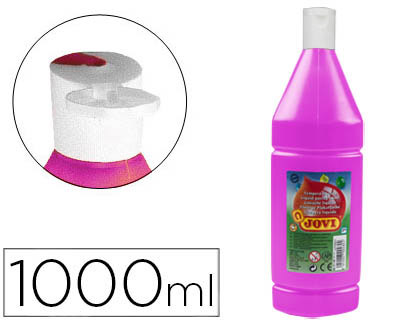 Témpera líquida Jovi escolar 1000ml. magenta